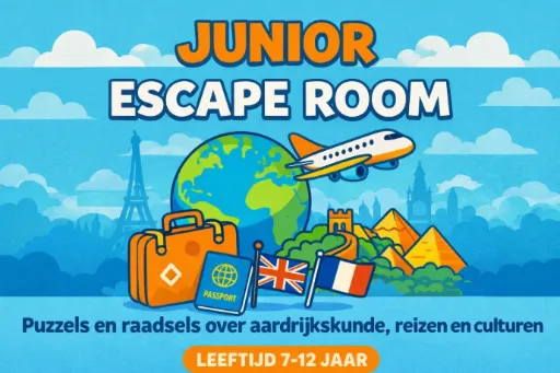 Indoor kamer: Reis rond de Wereld Junior